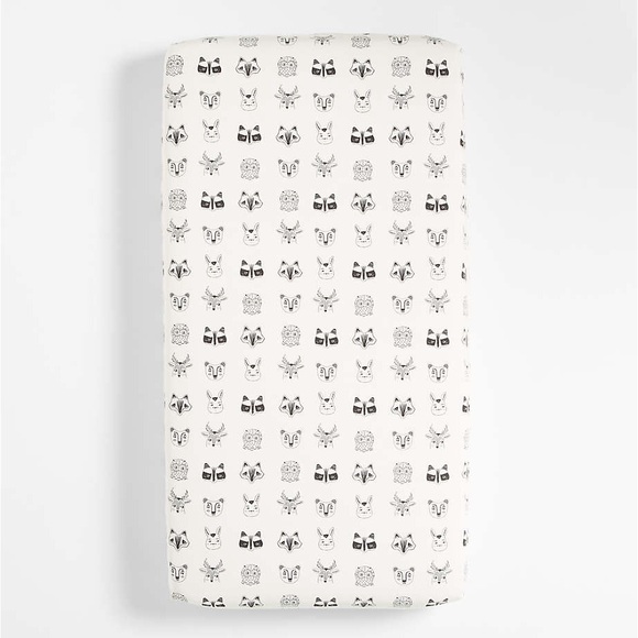 Lot of 2 Organic Cotton Crate & Kids Crib Fitted Sheets & 1 Changing Pad Cover - Picture 7 of 8